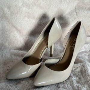 BCBG Paris Cream Heels